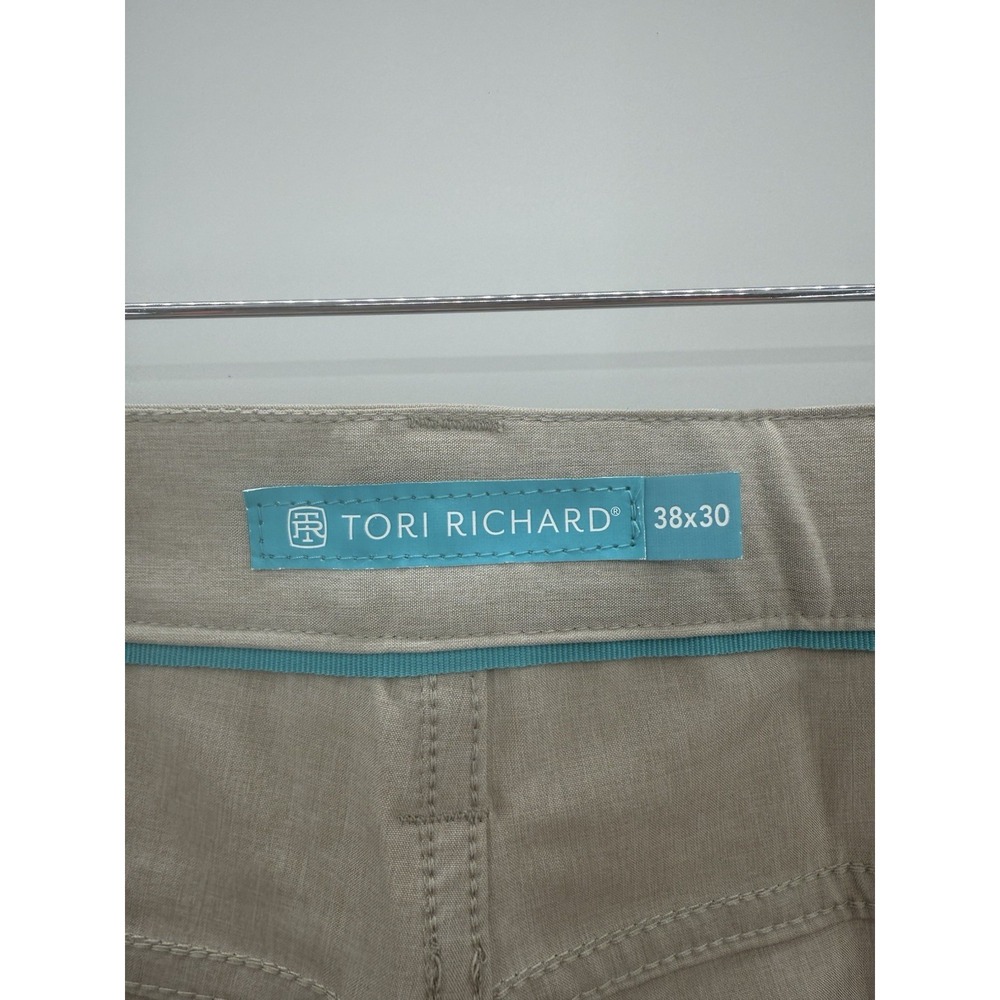 Tori Richard Surf Turf Latte Pants Size 38 Tradewind Technology Golf Performance - Picture 4 of 7